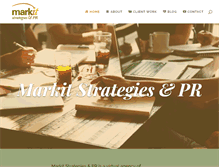 Tablet Screenshot of markitstrategies.com